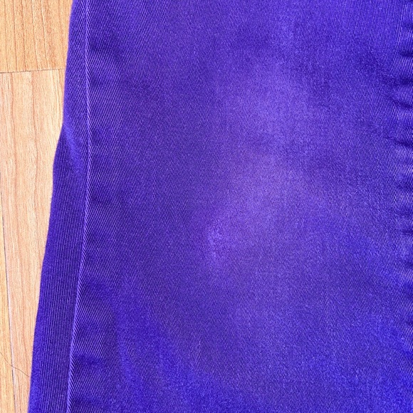 Children’s Place pants stretch denim purple pants, size 6. Great for spring - Picture 6 of 7